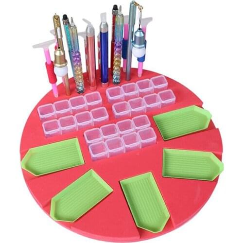 Diamond Painting Tray Organizer Point Drill Pen Holder For DIY Diamond painting kits Painting with Diamand Accessory