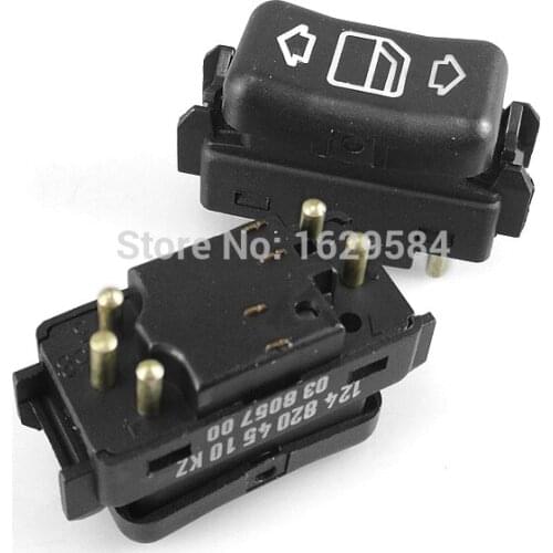 Fits For 190 W201 S Class W126 CE E W124 G W463 Power Window Front Right Switch 124 820 4510 1248204510