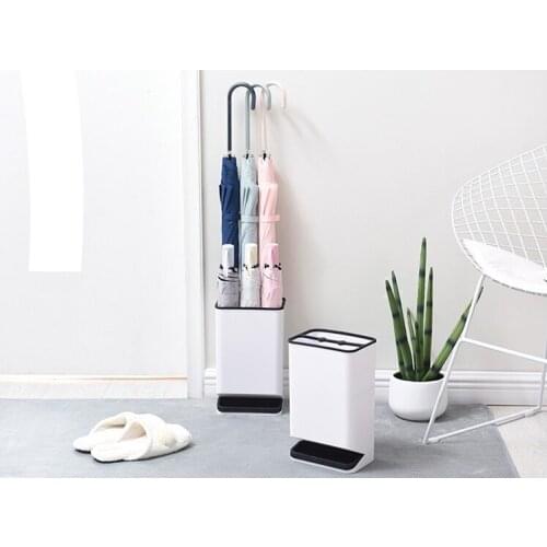 Shoe cabinet umbrella storage rack creative umbrella stand household racks simple stickers wall landing barrel Rain Gear