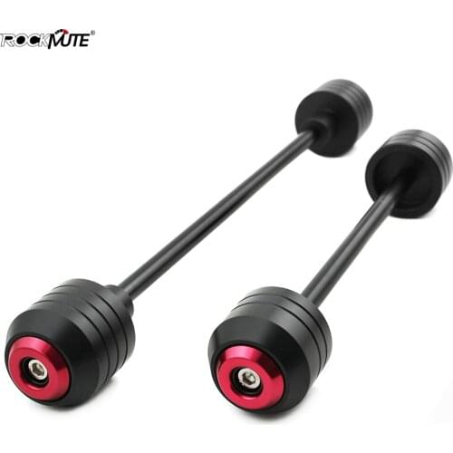 Motorcycle Crash Slider Pad Front Rear POM Wheel Protector For Aprilia SHIVER 750 / SL750 2007-2014 Circle Decoration