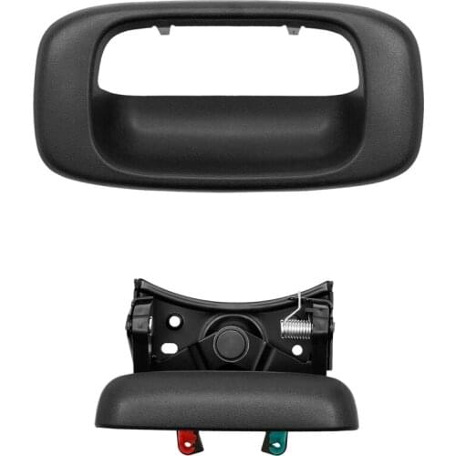 Car Tailgate Handle W/ Bezel with Clips for 1999-2006 Chevrolet Silverado GMC Sierra 15997911 15228539