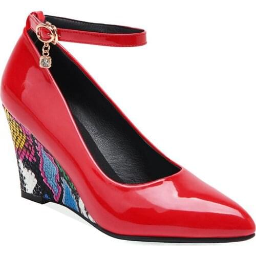 New female 2019 suncoo with wedge tip size 43 yards 33 - shallow mouth word cingulate single shoes