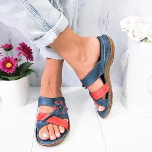 Size35-43 Keil Sandal Summer 2020 Gladiator Sandals Women Strap Shoes Roman female flip flops Outdoor Casual Sandals Femme