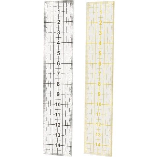 15cm Rectangle Shape Acrylic Quilting Templates Patchwork Sewing Ruler Tool 15cm for Craft Apparel Sewing Fabric Tool Supplies