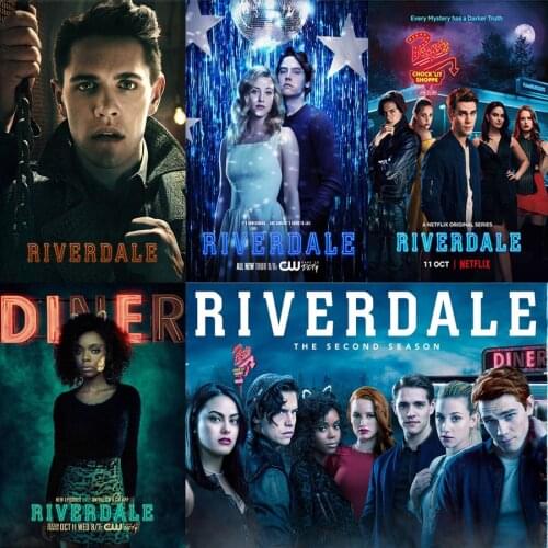 5D Diamond Embroidery Riverdale Character Poster Cross Stitch Kit Full Square Round Diamond DIY Diamond Painting Decoration