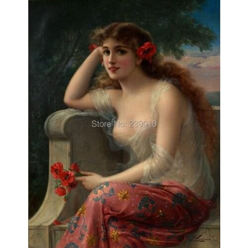 Free shipping nude art canvas prints oil painting Sexy woman oil painting on canvas hotel wall art decoration picture