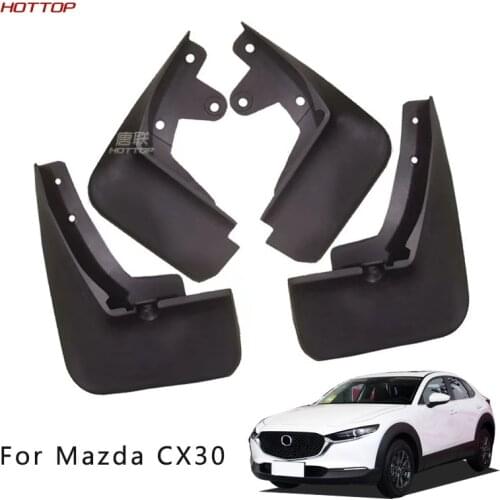 4PCS Car Mudguard Accessories Mud Flaps Splash Guards Cover Fender For Mazda CX-30 2020 Mudguards