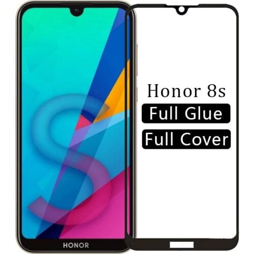 Case on honor 8s tempered glass for huawei honor8s 8 s s8 full cover screen protector phone coque 5.71 honer kse lx9 ksa hawawi