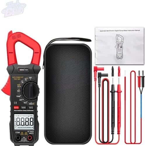 ST209 Digital Multimeter Clamp Meter 6000 Counts True RMS Amp DC/AC Current Clamp Tester Meters Voltmeter 400v Auto Range
