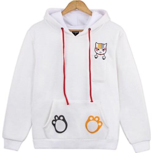 Brdwn Natsume Yuujinchou Unisex Madara Cosplay Costume Long Hoodie Tops
