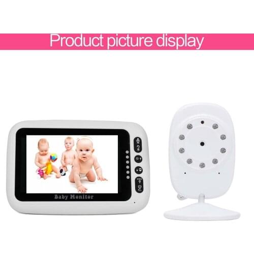 2.4G Hot Two-way Audio Night Vision 4.3 inch Baby Phone Bebek Telsizi Babyfoon Met Camera Video Smart Baby Monitor Wireless