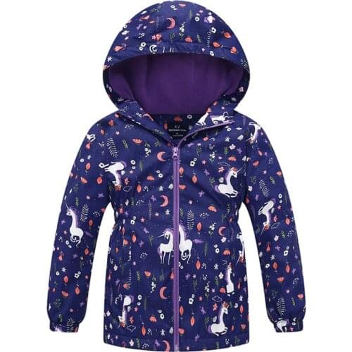 JUNSHANANGEL Girls' Windbreakers