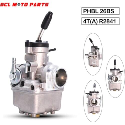 ALconstar- 26mm Dellorto Carburetor PHBL 26BS 4T(A) R2841 For Modified 50-300cc Moto Dirt Bike ATV Universal Motorcycle