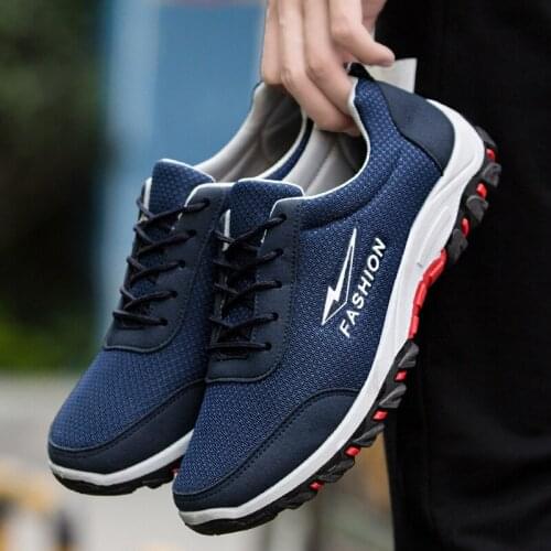 Men Casual Shoes Summer Breathable Mesh Fashion Male Shoes Outdoor Climbing Sneakers Tenis Hombre