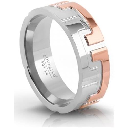 Lvr501 Steel Wedding Ring