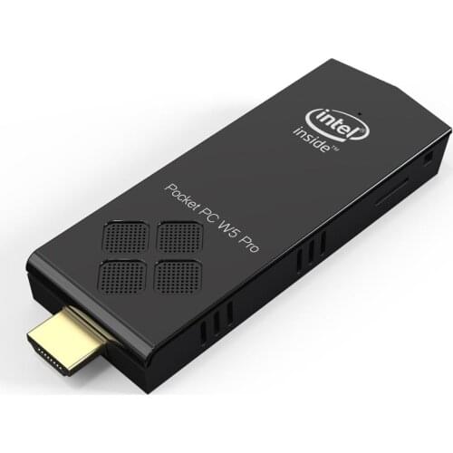 W5 pro quad core Windows10 Mini pc stick In-tel Atom x5-Z8350 wifi BT RAM 4GB ROM 64GB 1000M lan media player set top box stick