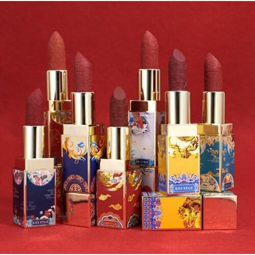 Conjunto de batons foscoshidratante maquiagem labial conjunto de presente dropshipping lipgloss packaging bags gift luxury makeu