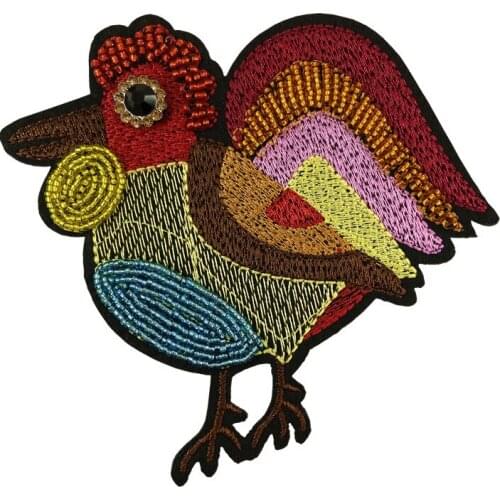 Embroidered Patches For Clothing Custom Anime For Jackets Dress On Brodé Logo Bordado Punk Sew On Embroidery Rhinestone Beaded