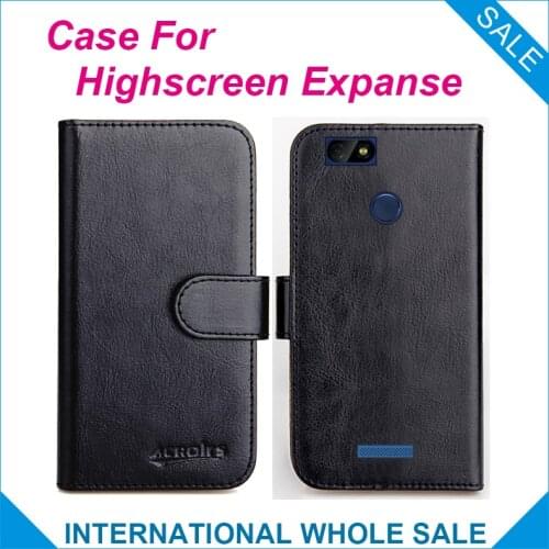 Original! Highscreen Expanse Case ,6 Colors High Quality Leather Exclusive Case For Highscreen Expanse Cover Phone Bag Tracking