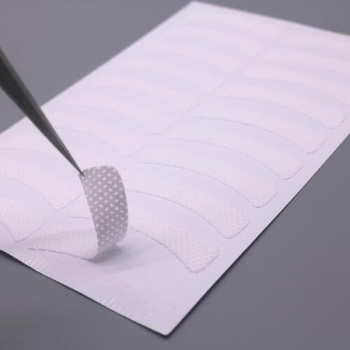 100pcs/pack Medical Non-woven Fabrics Patches Eyelash Under Eye Pads Eyelash Extension Adhesive Eyelashes Tape Eye Tips Makeup
