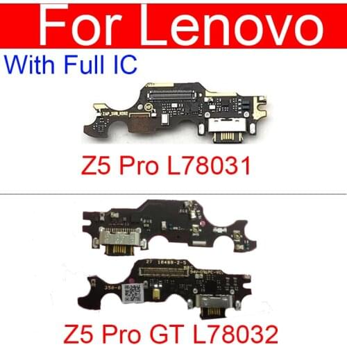 USB Charging Port Board Flex Cable For Z5 Pro GT L78032 Charger Microphone Board For Lenovo Z5 Pro L78031 Replacement Parts