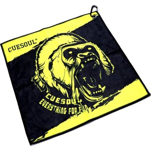 CUESOUL Dart Towel for Darts,Microfiber Sport Towel with Hanging Hook,Quick Dry