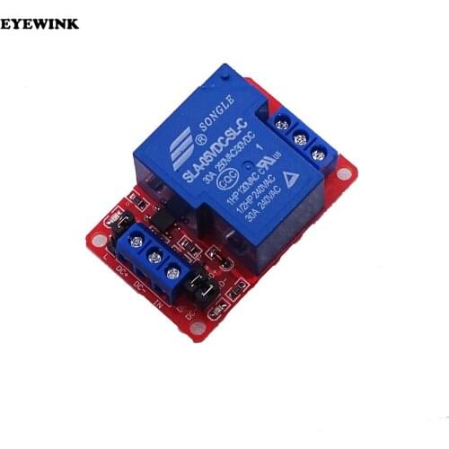 30A 5V/12V 1 Channel Relay Module Optocoupler Isolation High / Low Level Trigger Relay for Arduino