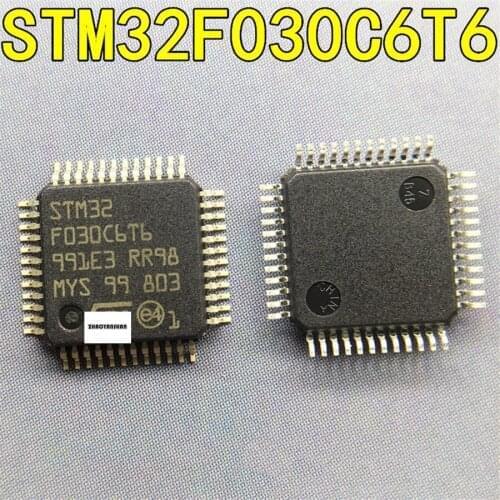 10pcs X STM32F030C6T6 STM32F030 LQFP48 NEW