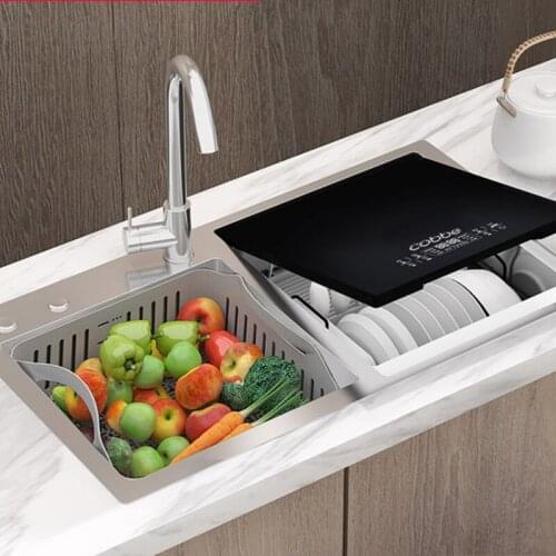 304 Stainless Steel Sink Dishwasher Embedded Household Appliances Automatic Household Dishwasher Kitchen Sink Integration