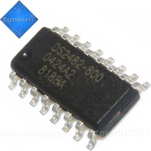 5pcs/lot DS2482-800 DS2482 SOP-16 In Stock