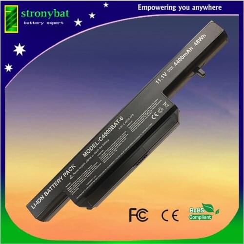Laptop battery for Clevo C4500 C4500Q C4501 C4505 W150 C4500BAT-6 6-87-C480S-4P4 C4500BAT 6 KB15030