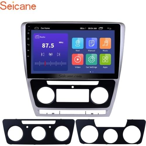 Seicane 10.1 inch Android 9.1 RAM 2GB ROM 32GB For 2007-2011 2012 2013 2014 SKODA Octavia Car GPS Radio Stereo Head Unit Player