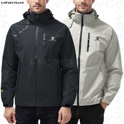 CARSONYEUNG Hooded Jackets For Men