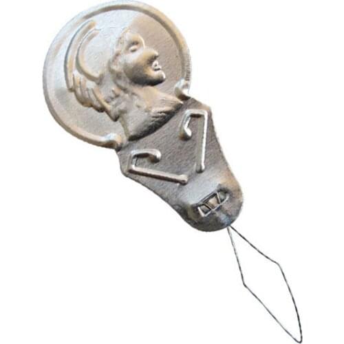 Cheap 50pcs 3x41mm Aluminum Sheet Bow Wire Needle Threader Stitch Insertion Machine Hand Sewing Thread Leading Tool DIY