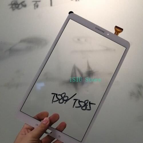 For Samsung Galaxy Tab A 10.1 Touch Screen T580 T585 SM-T58 SM-T585 Tablet Touchscreen Panel Cover Glass Repair Replacement Part