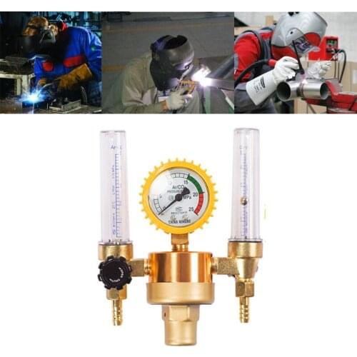 Double Tube Argon Regulator Accurate Gas Metering Delivery System for Wider Gas