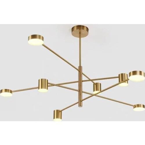 Nordic glass ball country lamp shades modern led chandelier nordic decoration home lamparas de techo living room decoration