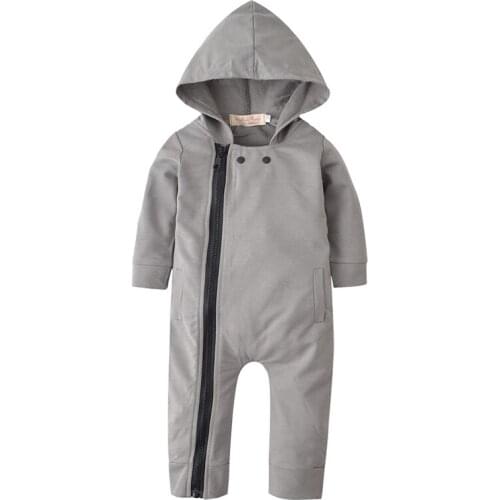 Autumn Newborn Kids Boby Boy Clothing Suit Cotton Jumpsuit Fashion Casual Infant Child Romper Outfits Set