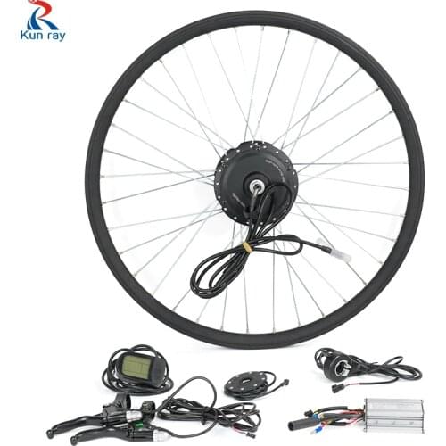 Electric Bicycle Conversion Kit G27F 36V 350W Hub Motor For 16" 20" 24" 26" 28" Bicicleta E bike Front Wheel Motors With LCD 5