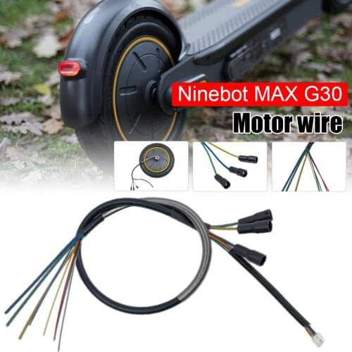 Rear Motor Drive Wheel Wiring Power Flame Retardant Cable Materials Cord For Ninebot MAX G30 Electric Scooter Ebike Accessories