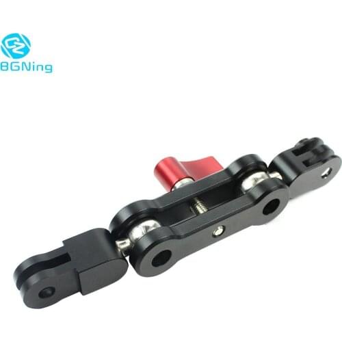 BGNing Magic Arm 360 Pivot Activity Connector Adapter Stand Holder for Gopro for AKASO EK7000 4K Action Camera for Motorbike