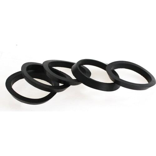 Talea 5Piece Black Rubber Sink drain Hose sealing washer Seal Gasket Ring O-Ring Washer Seals Watertightness Assortment