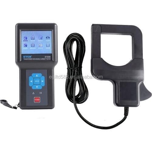 ETCR8100B Transformer Core Grounding Current Tester Large Diameter Clamp Ammeter Current Measuring Instrument