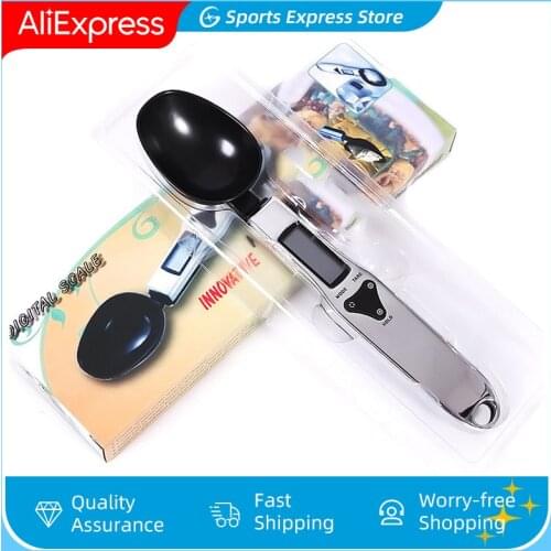Measuring spoon Precision Electronic spoon 0.1G Stainless Steel Spoon Scale Milk Powder Medicine Single Spoon Household Kitchen