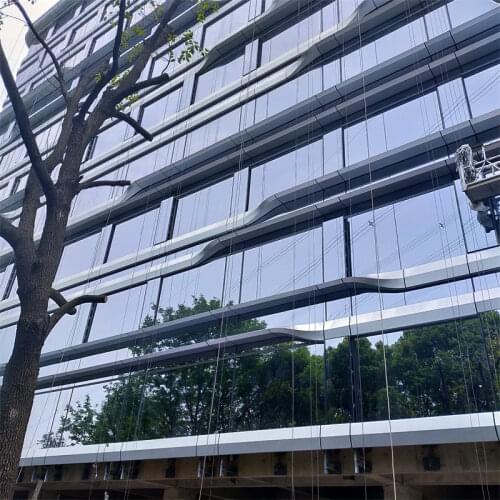 Sun-Shading Sunscreen Glass Sticker Single Perspective Window Film Sliding Door Glass Door Balcony Reflective Decorative Film