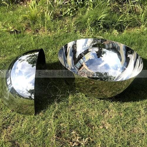 Stainless steel hemisphere, hollow hemisphere, fine polishing,polishing inside