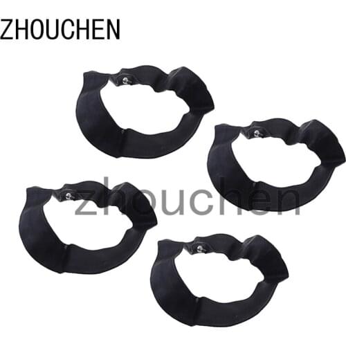 4 Pieces 2.50-10 Heavy Duty Rubber Tire Inner Tubes with Straight Valve Stem for Yamaha PW50 PW 50 ATV Motocross