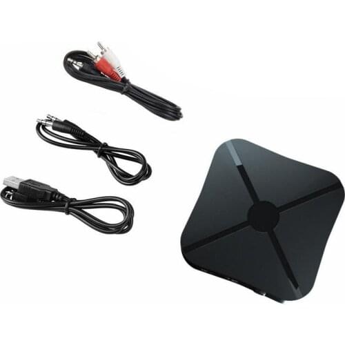 KN319 2 in 1 Wireless Bluetooth 4.2 Audio Transmitter Receiver Universal Music Adapter with RCA Cable For Car Headphone Speaker
