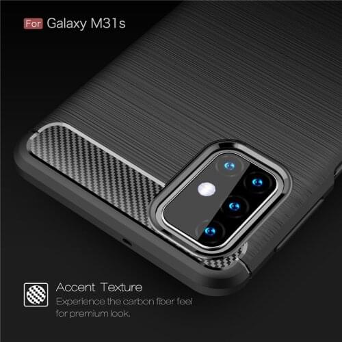 For Cover Samsung Galaxy M31S Case For Samsung M31S TPU Cover For Samsung A51 A71 Note 20 Ultra M01 A01 Core M01S M31S Fundas