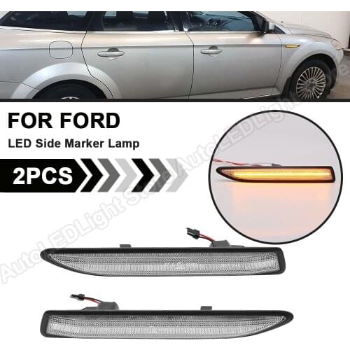 For Ford Mondeo Mk4 2007 2008 2009 2010 2011 2012 2013 2014 2015 Hatchback/Saloon/Estate(BA7)LED Side Marker Light Turn Signal